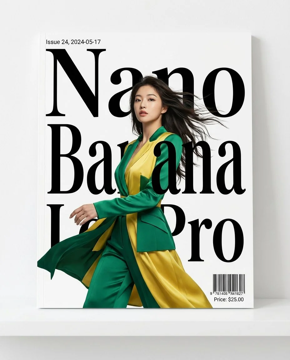 Generate Images Magazine Cover